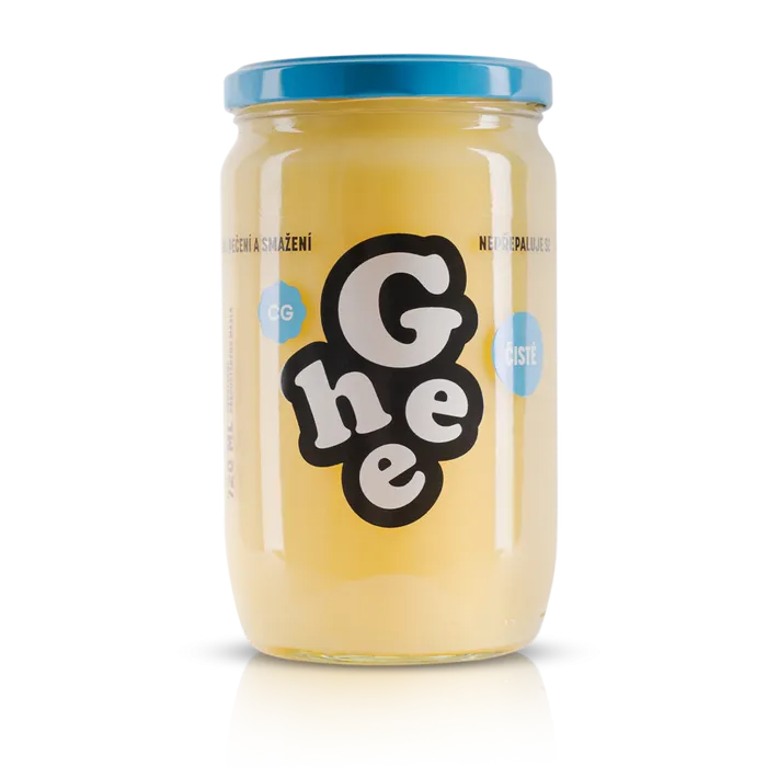 České Ghíčko Ghí – přepuštěné máslo 720 ml